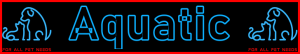Pet-Extra Aquariumt Care Blog Post Title - Visitor Navigation Information Support Banner Image Black Blue Red